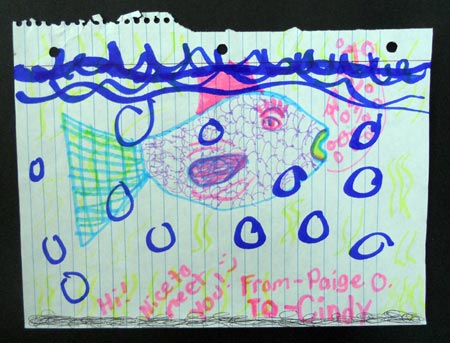 Paige's fish drawing
