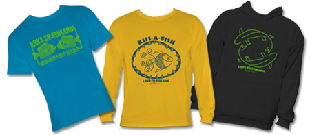 Shirts available for purchase